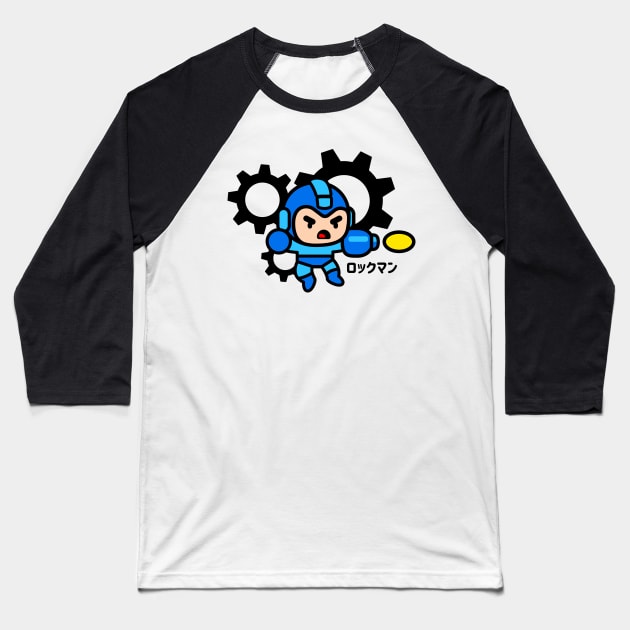 ChibiMega IV Baseball T-Shirt by evasinmas